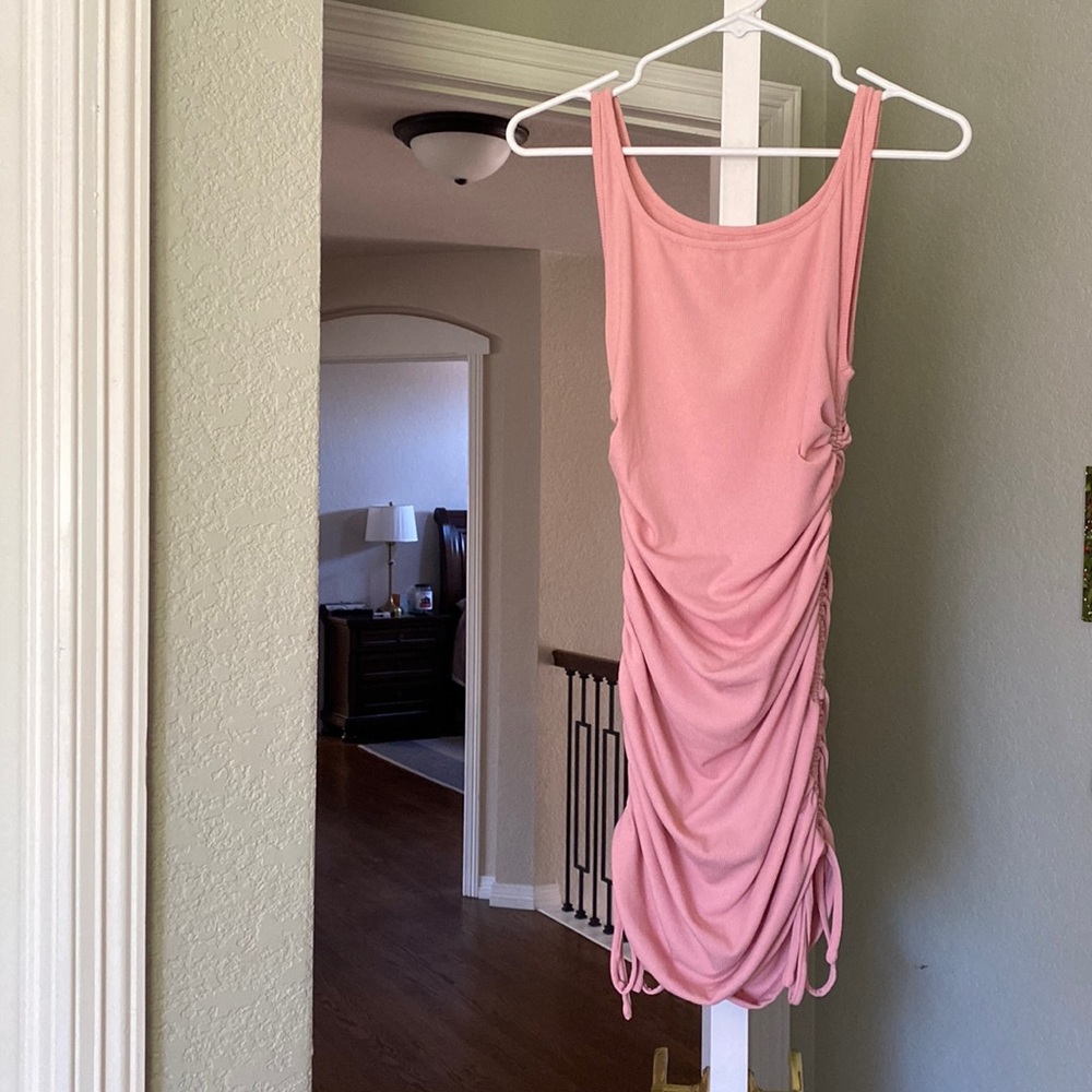 Light Pink, Adjustable Dress, Size Small